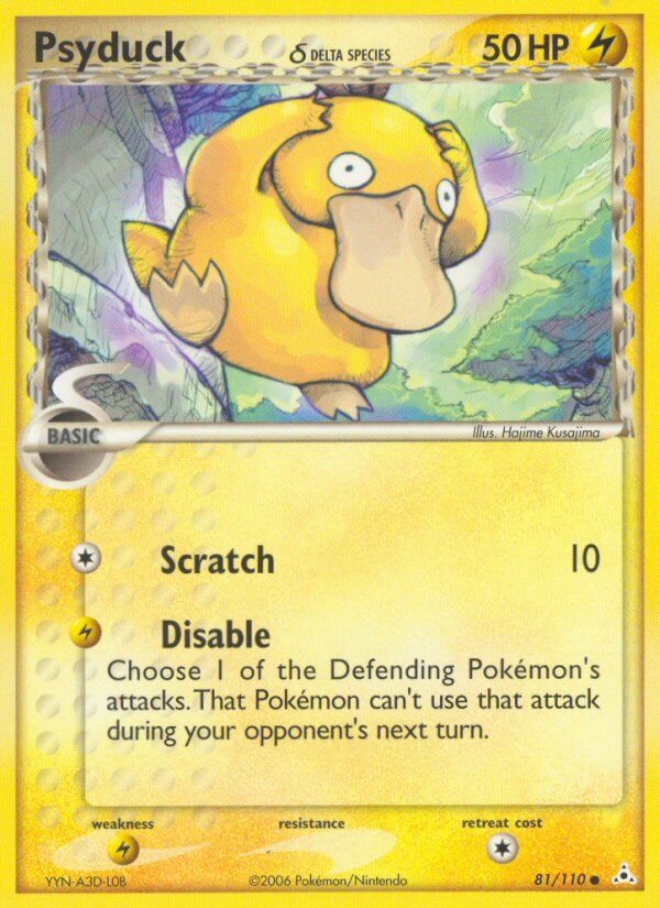 Holon Phantoms 081 Psyduck (Delta Species)