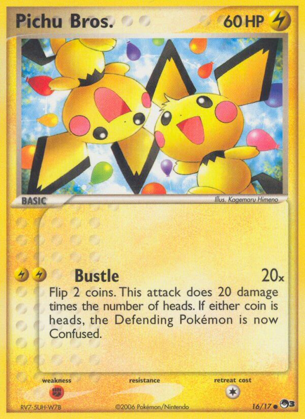 POP Series 3 016 Pichu Bros.