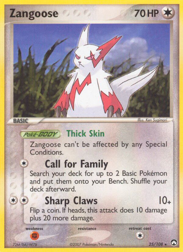 Power Keepers 025 Zangoose