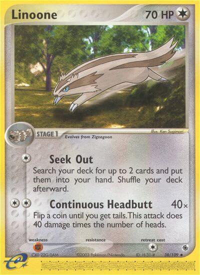 Ruby and Sapphire 038 Linoone