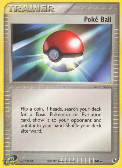 Ruby and Sapphire 086 Poké Ball
