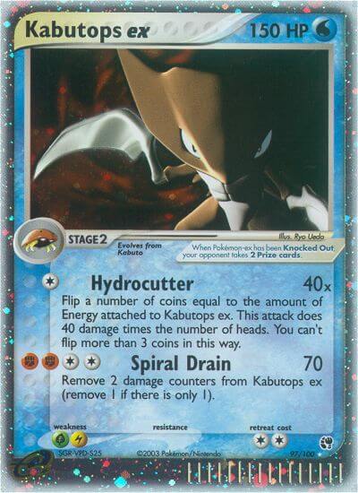 Sandstorm 097 Kabutops ex