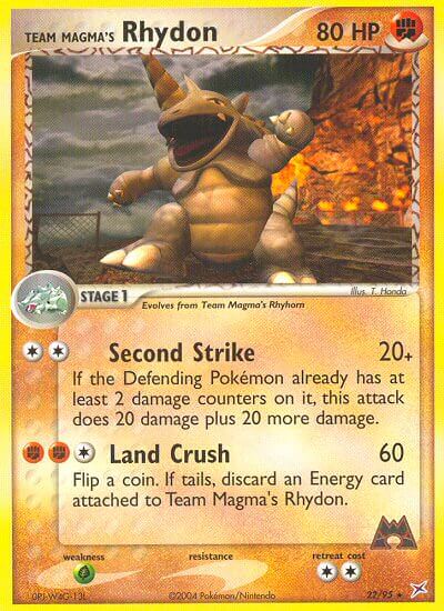 Team Magma vs Team Aqua 022 Team Magma's Rhydon