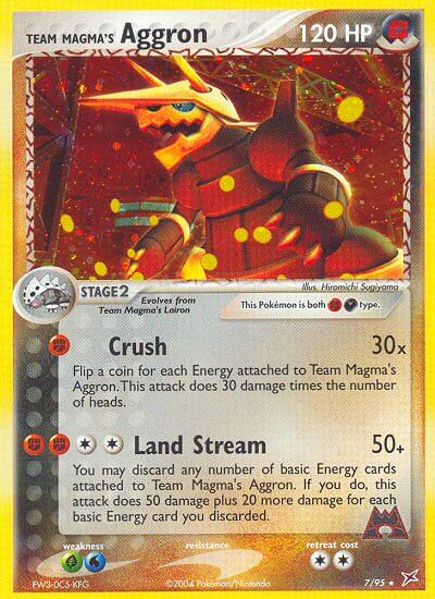 Team Magma vs Team Aqua 007 Team Magma's Aggron