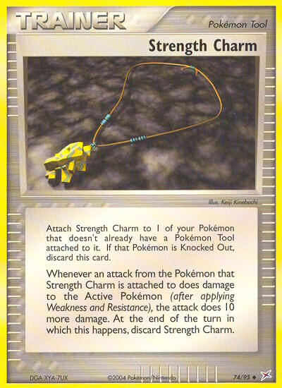 Team Magma vs Team Aqua 074 Strength Charm
