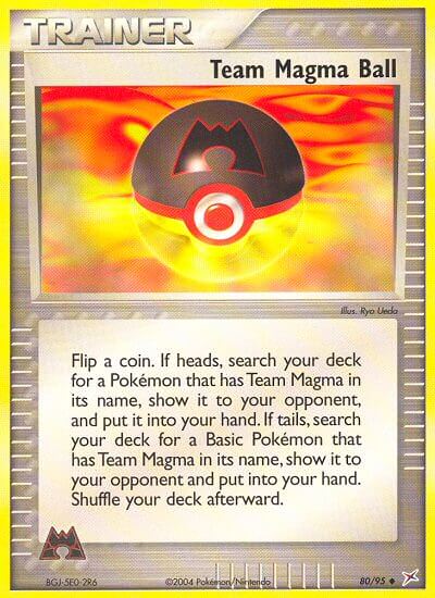 Team Magma vs Team Aqua 080 Team Magma Ball