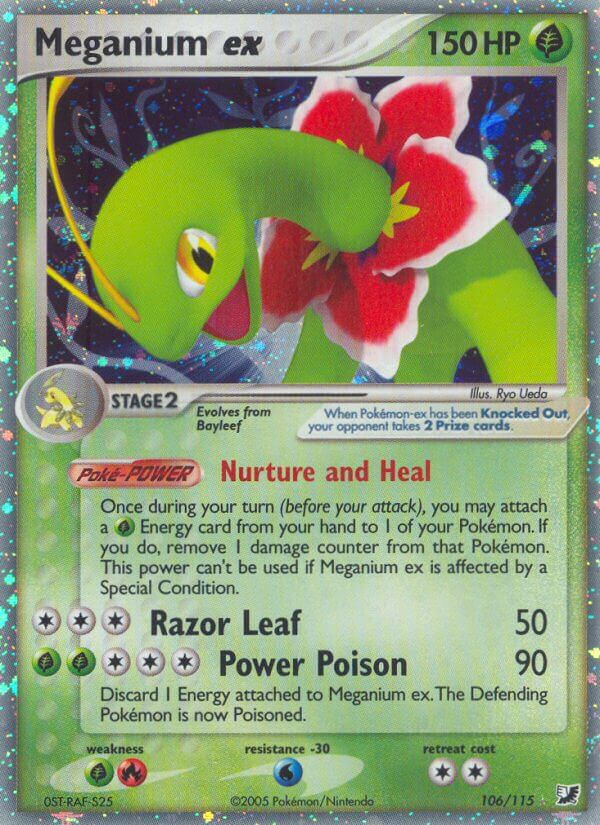 Unseen Forces 106 Meganium ex