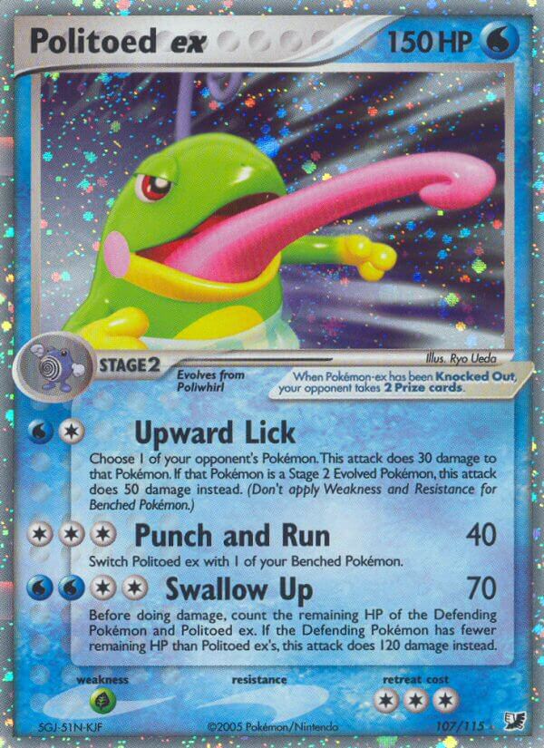 Unseen Forces 107 Politoed ex
