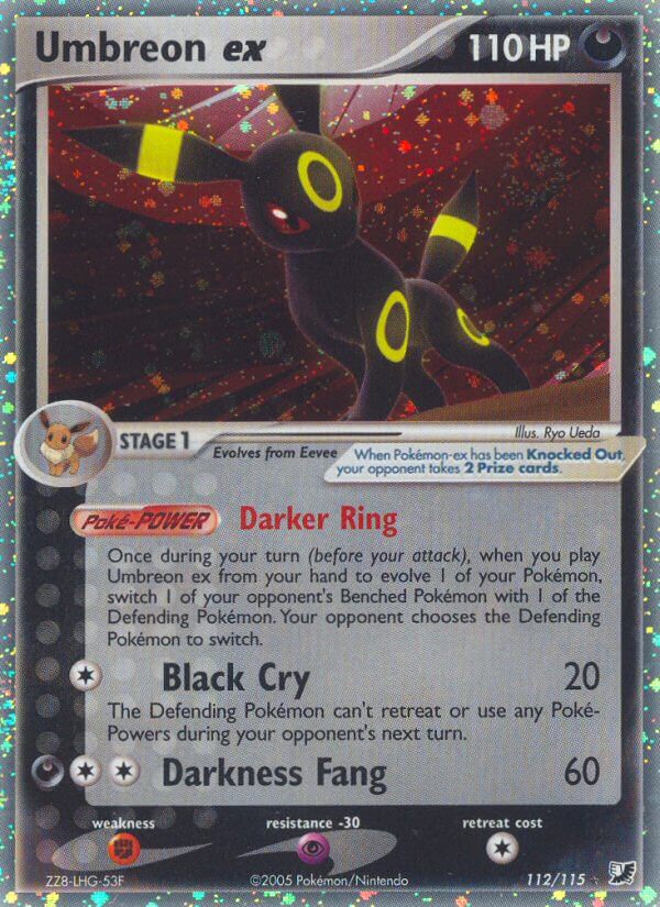 Unseen Forces 112 Umbreon ex