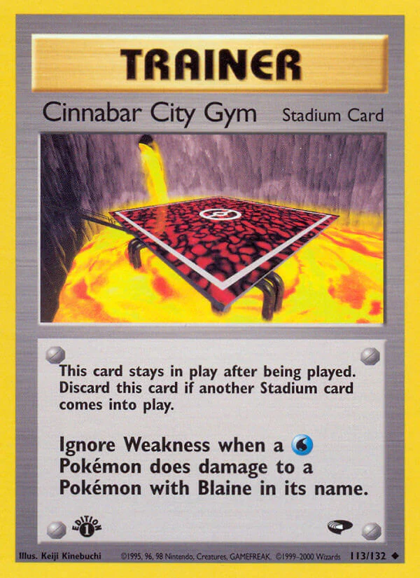 Gym Challenge 113 Cinnabar City Gym