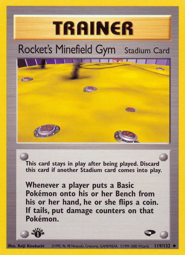 Gym Challenge 119 Rocket's Minefield Gym
