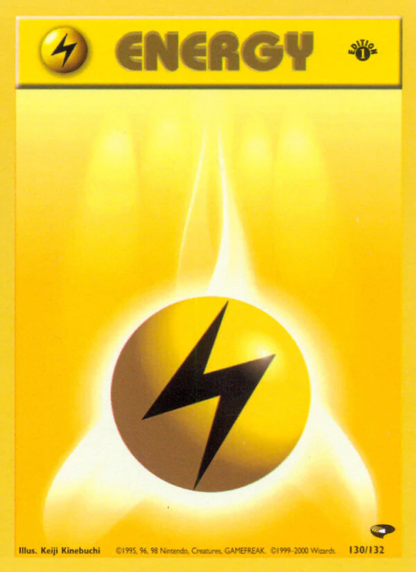 Gym Challenge 130 Lightning Energy