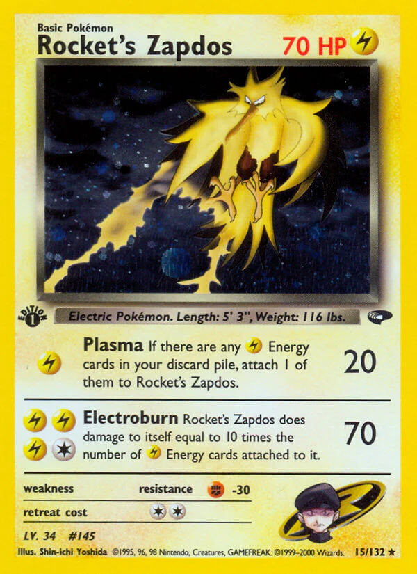 Gym Challenge 015 Rocket's Zapdos