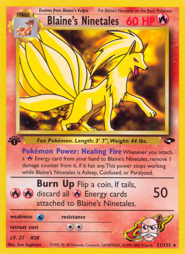 Gym Challenge 021 Blaine's Ninetales