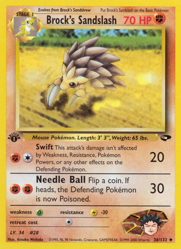 Gym Challenge 036 Brock's Sandslash
