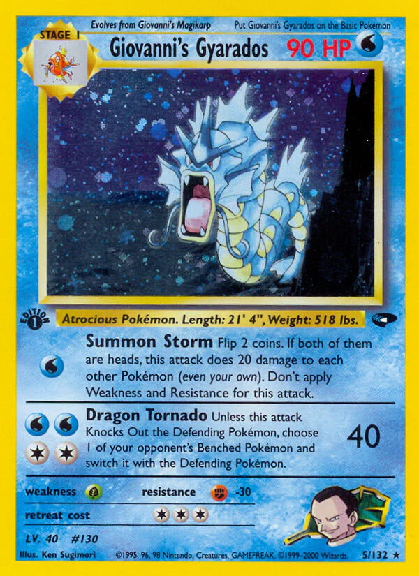 Gym Challenge 005 Giovanni's Gyarados