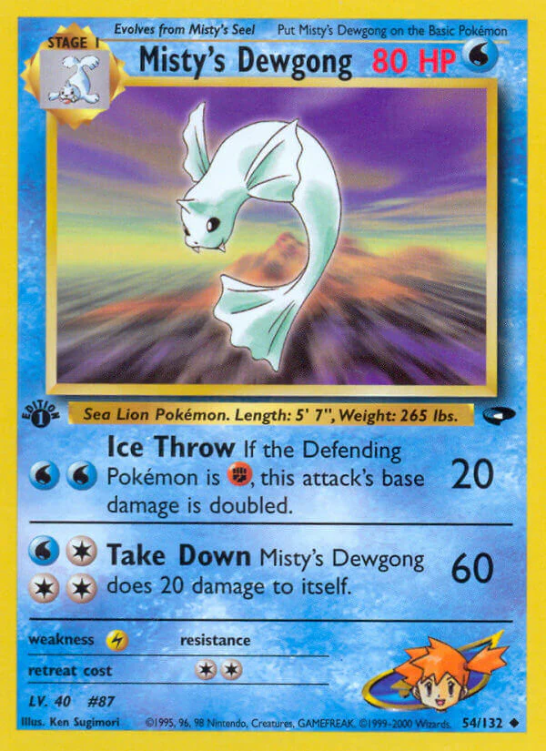 Gym Challenge 054 Misty's Dewgong