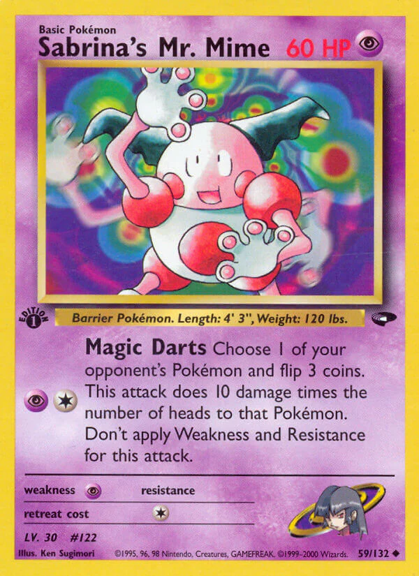 Gym Challenge 059 Sabrina's Mr. Mime