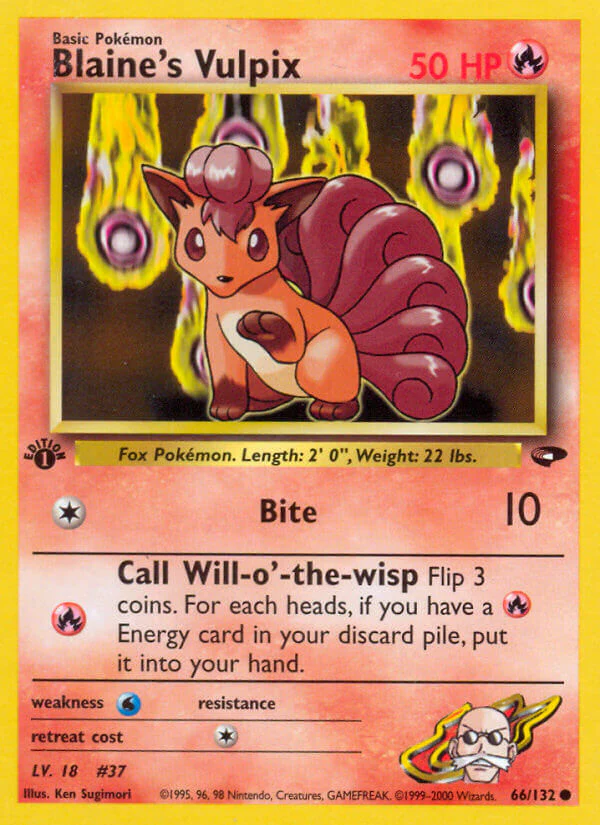 Gym Challenge 066 Blaine's Vulpix