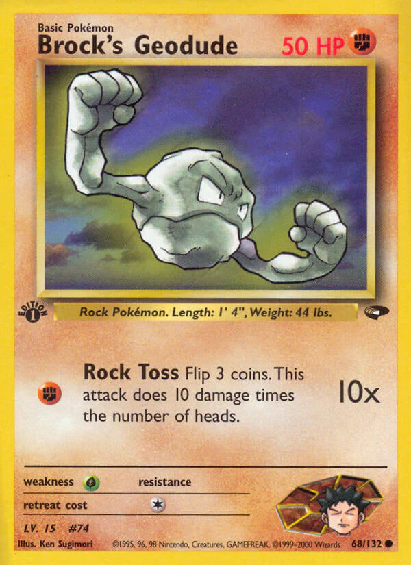 Gym Challenge 068 Brock's Geodude