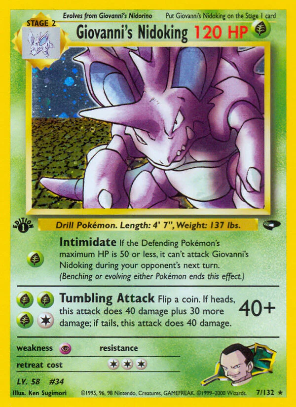 Gym Challenge 007 Giovanni's Nidoking