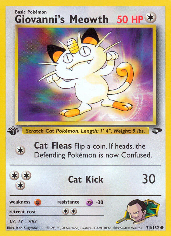 Gym Challenge 074 Giovanni's Meowth