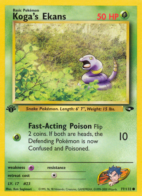 Gym Challenge 077 Koga's Ekans