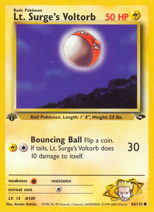 Gym Challenge 086 Lt. Surge's Voltorb