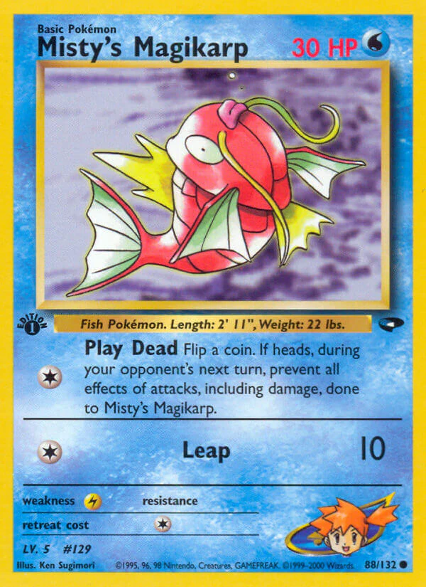 Gym Challenge 088 Misty's Magikarp