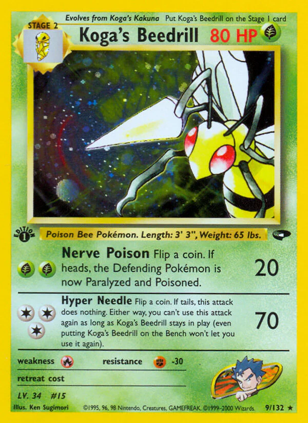 Gym Challenge 009 Koga's Beedrill