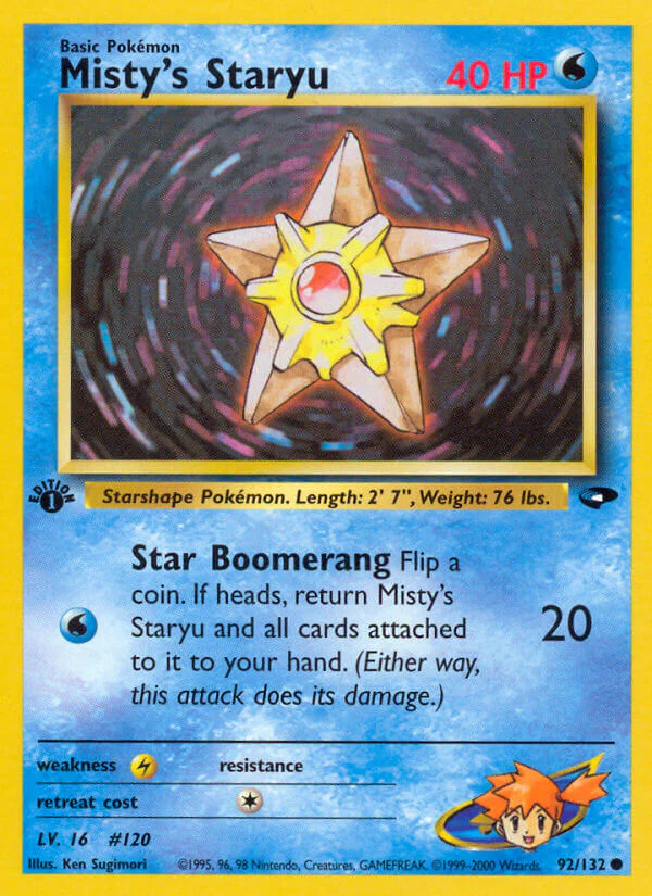 Gym Challenge 092 Misty's Staryu