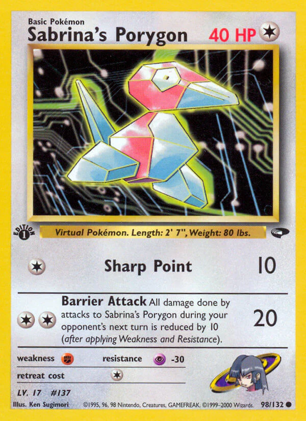Gym Challenge 098 Sabrina's Porygon