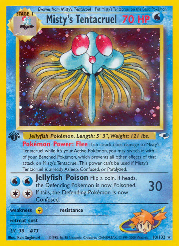 Gym Heroes 010 Misty's Tentacruel