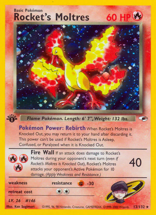 Gym Heroes 012 Rocket's Moltres