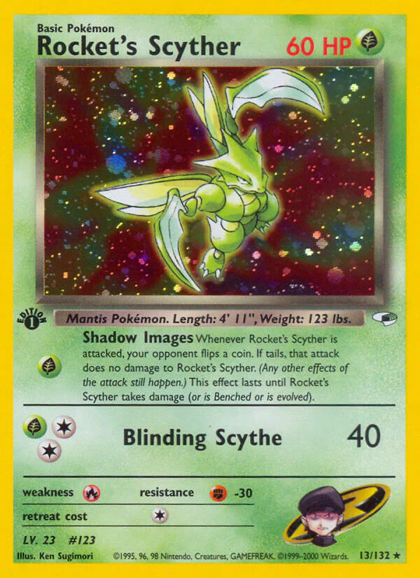 Gym Heroes 013 Rocket's Scyther