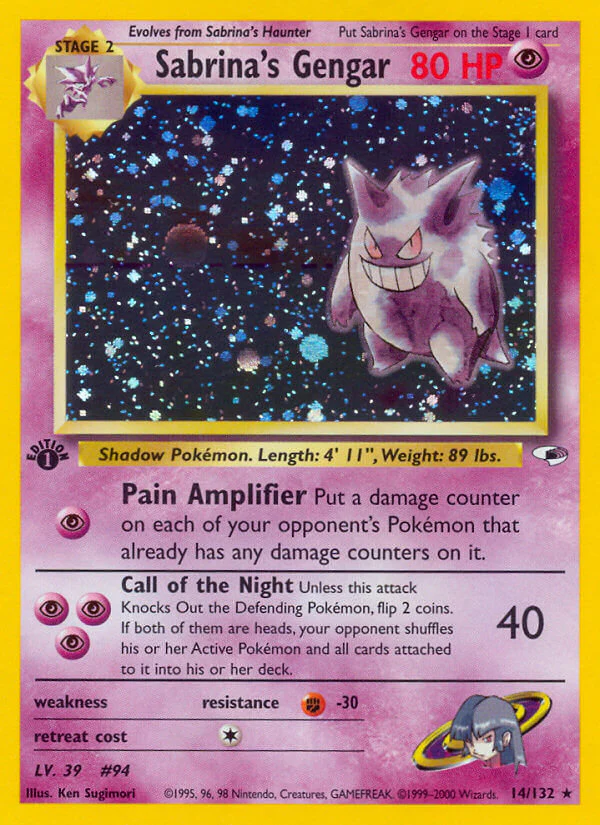 Gym Heroes 014 Sabrina's Gengar