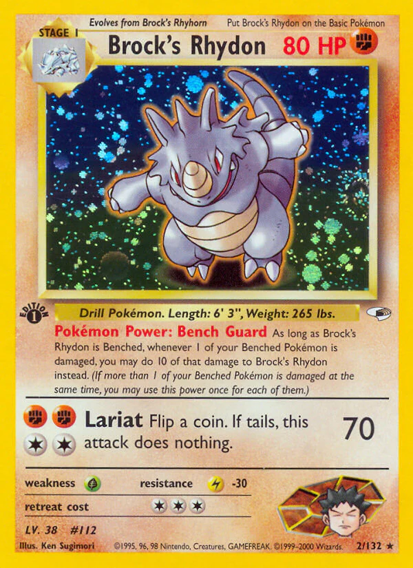 Gym Heroes 002 Brock's Rhydon