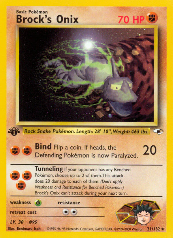 Gym Heroes 021 Brock's Onix