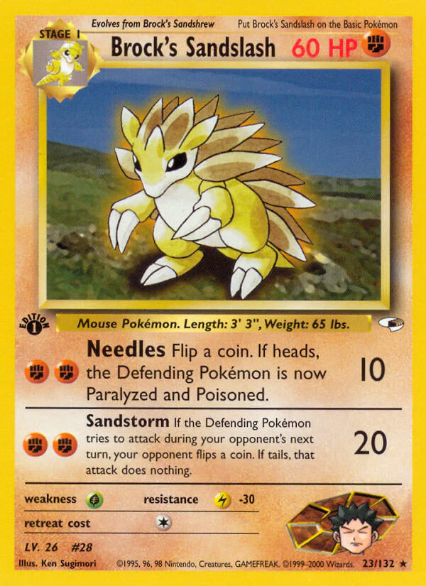 Gym Heroes 023 Brock's Sandslash