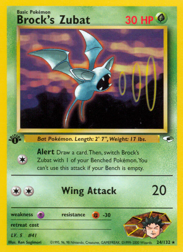Gym Heroes 024 Brock's Zubat