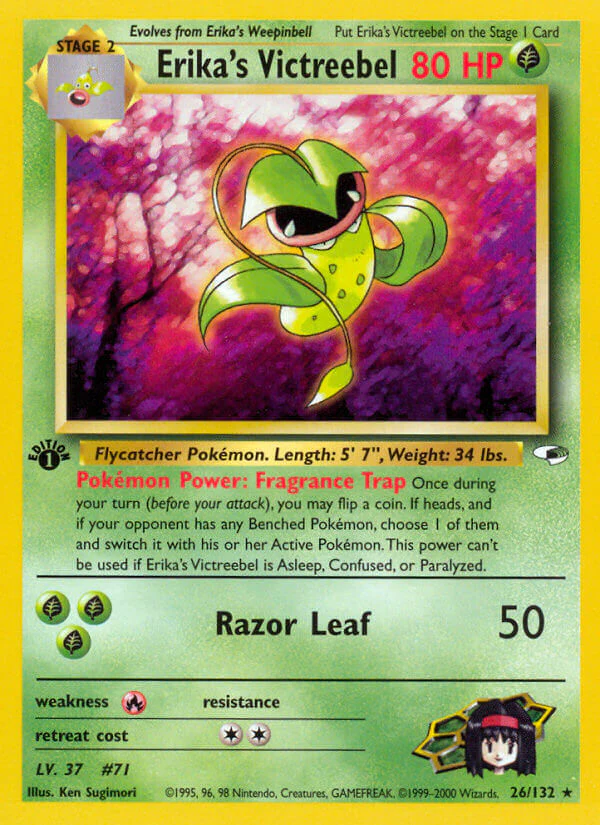 Gym Heroes 026 Erika's Victreebel