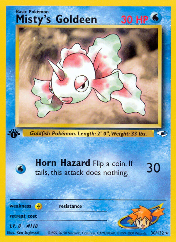 Gym Heroes 030 Misty's Goldeen