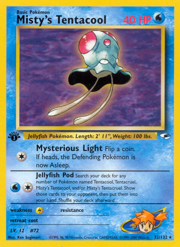 Gym Heroes 032 Misty's Tentacool