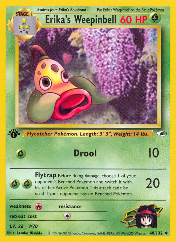 Gym Heroes 048 Erika's Weepinbell