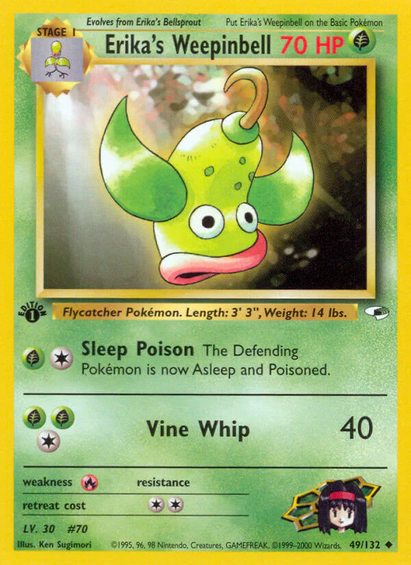 Gym Heroes 049 Erika's Weepinbell