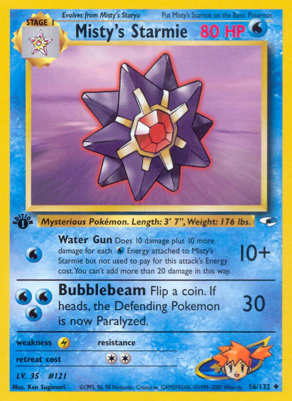 Gym Heroes 056 Misty's Starmie