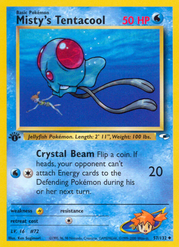 Gym Heroes 057 Misty's Tentacool
