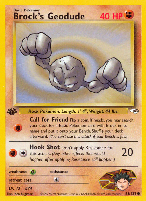 Gym Heroes 066 Brock's Geodude