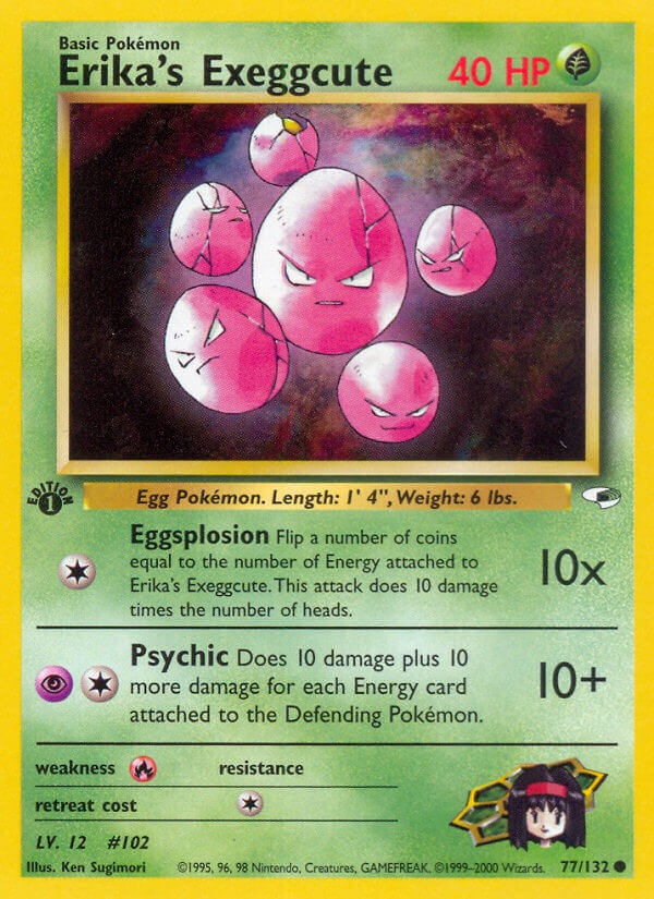 Gym Heroes 077 Erika's Exeggcute