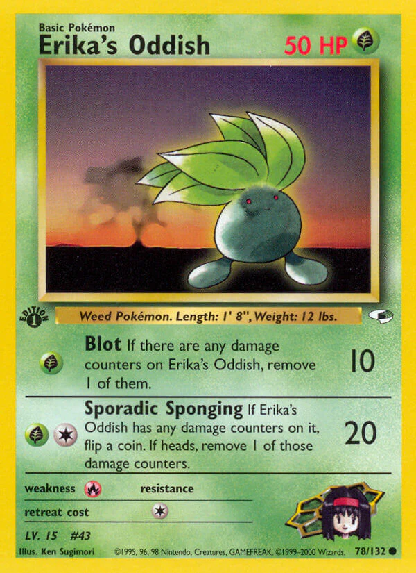 Gym Heroes 078 Erika's Oddish